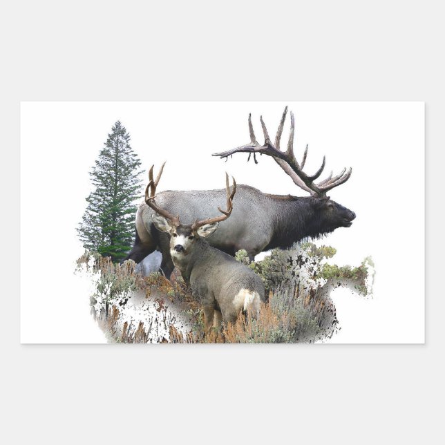 Monster bull trophy buck sticker (Front)