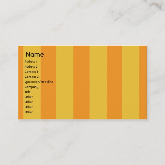 Monster - Business Card (Front)