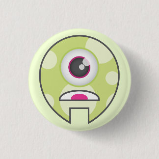 Monster Button: Cyclops 1 Inch Round Button