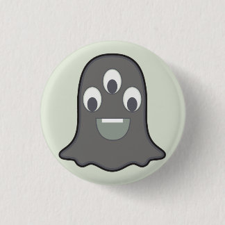Monster Button: Ghost 1 Inch Round Button