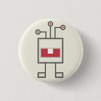 Monster Button: Robot 1 Inch Round Button