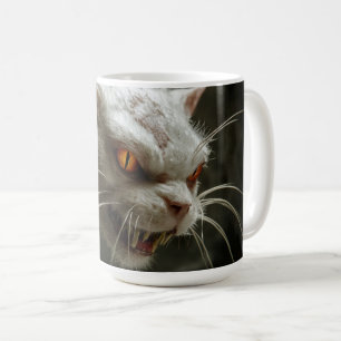 Monster cat coffee mug