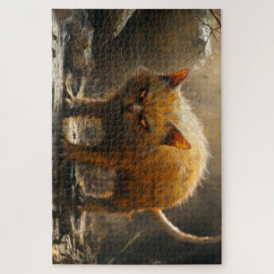 Monster cat jigsaw puzzle