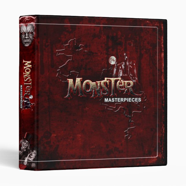 Monster chefs-d'oeuvre Classeur du collecteur #3 (Devant/Côté)