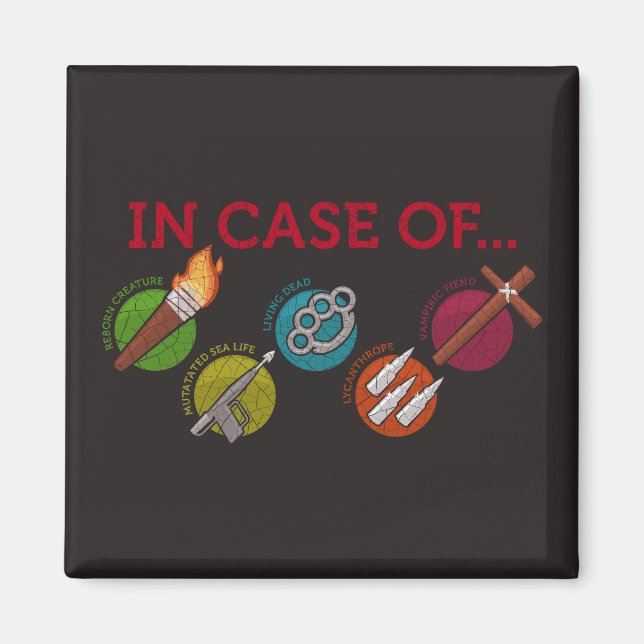 Monster Combat Tools Magnet (Front)