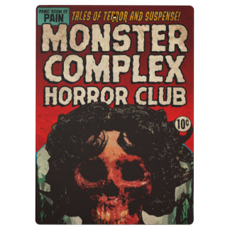 MONSTER COMPLEX DOUBLE-SIDED-DESIGNED CLIPBOARD