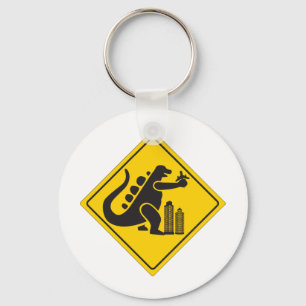 Monster Crossing Keychain