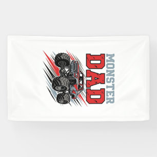 Monster Dad Vintage Monster Truck Shirt Design_1 Banner