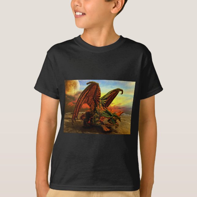 monster dragon T-shirt (Front)