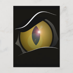 MONSTER EYE POSTCARD