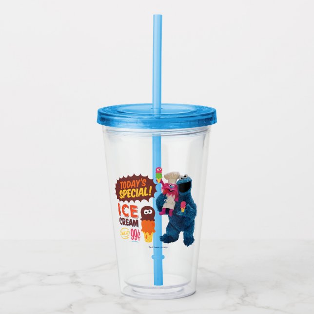 Monster Foodies | Today's Special Acrylic Tumbler (Front)