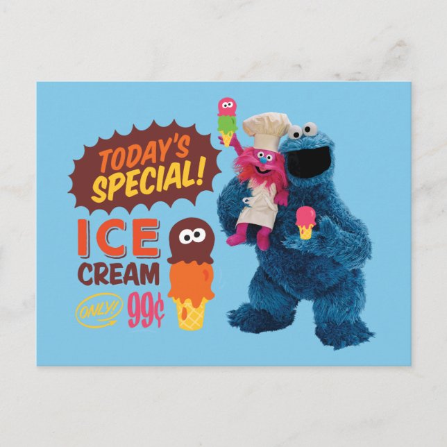 Monster Foodies | Today's Special Postcard (Front)