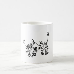 Monster friends coffee mug