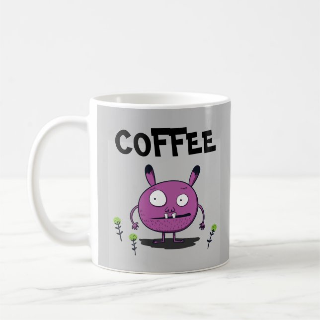 MONSTER FUNNY COFFEE MUGS (Left)