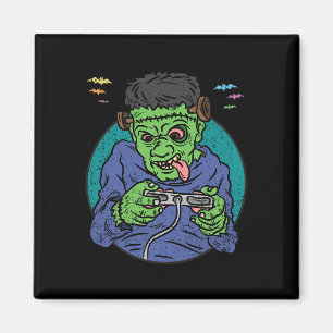 Monster Halloween Costume Gaming Video-game Contro Magnet