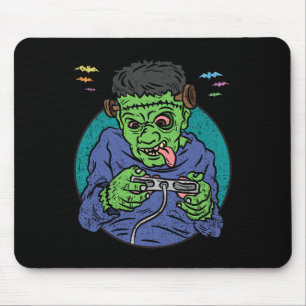 Monster Halloween Costume Gaming Video-game Contro Mouse Pad