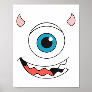 Monster Halloween Costume Monsters University Fami Poster