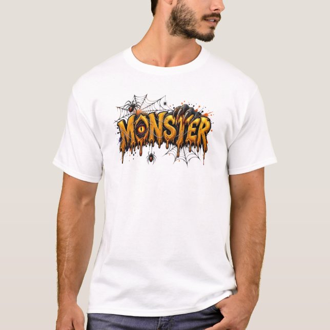 Monster Halloween T-Shirt (Front)