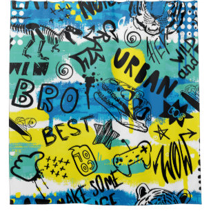 Monster Hand Drawn Kids Pattern