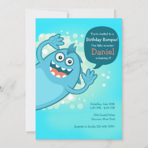 Monster Hello Invitation