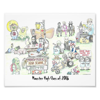 Monster High Photo Print