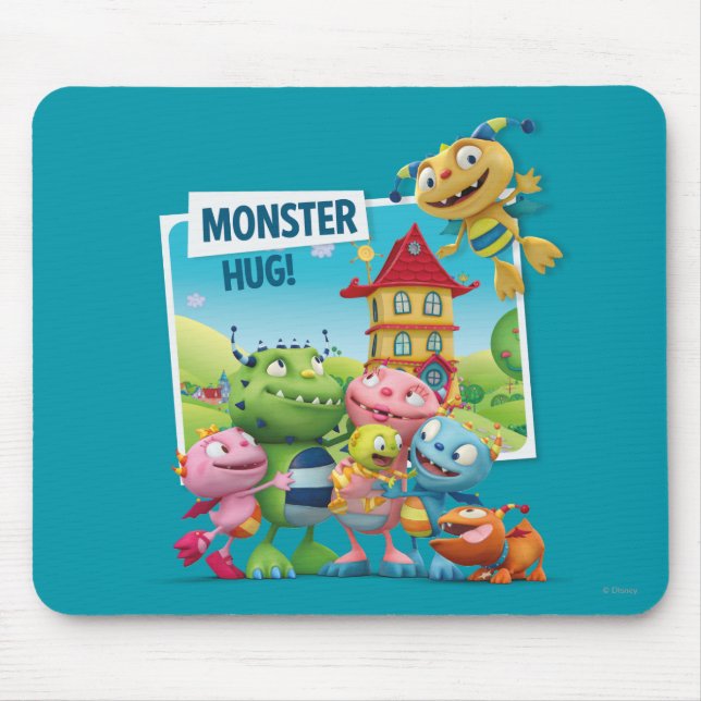 Monster Hug! Mouse Pad (Front)