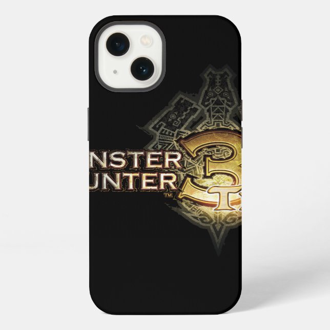 Monster Hunter Tri logo iPhone Case (Back)