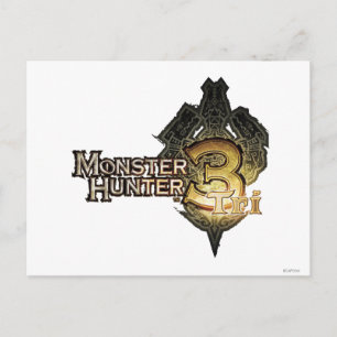 Monster Hunter Tri logo Postcard