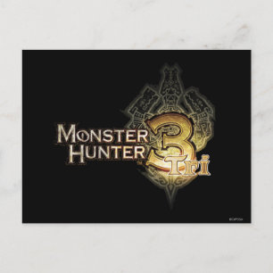 Monster Hunter Tri logo Postcard