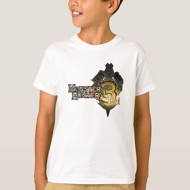 Monster Hunter Tri logo T-Shirt (Front)