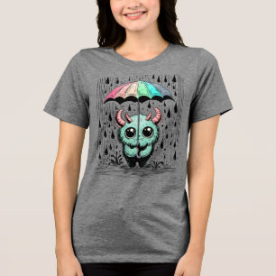 Monster in the Rain Tri-Blend Shirt