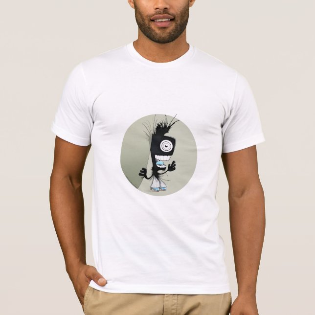 Monster in the Round T-Shirt (Front)