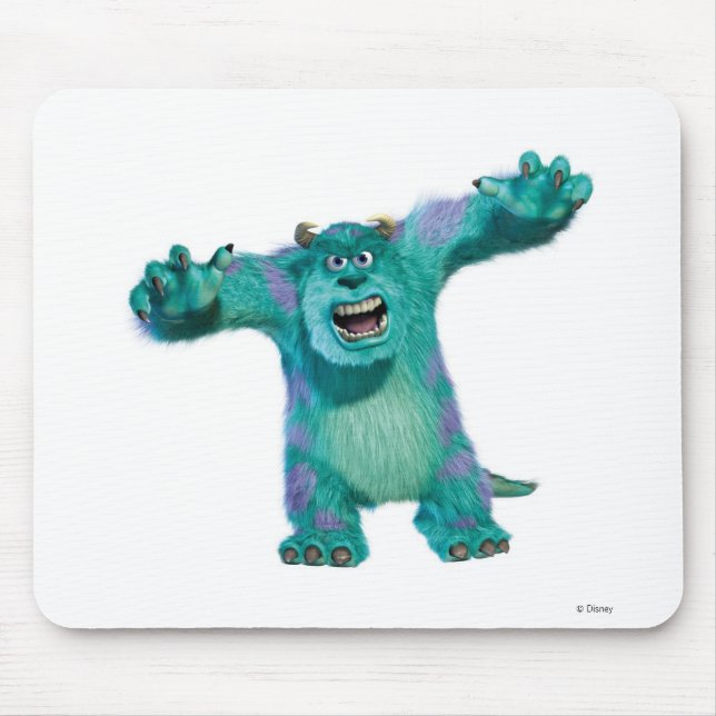 Monster Inc. Sulley scary Disney Mouse Pad (Front)