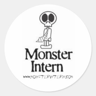 Monster Intern Stickers
