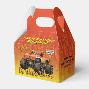 Monster Jam - El Toro Loco Birthday Favor Box