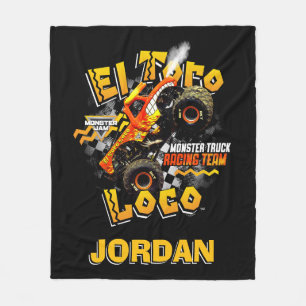 Monster Jam El Toro Loco - Personalized Fleece Blanket