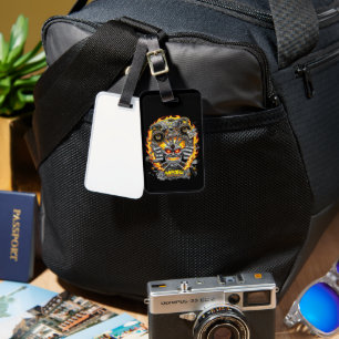 Monster Jam Max-D Luggage Tag