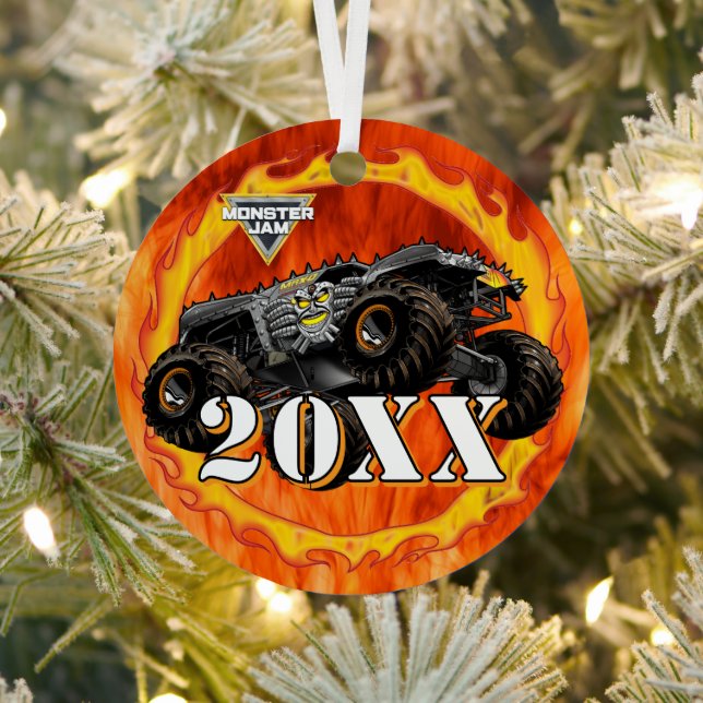 Monster Jam Max-D Metal Ornament (Insitu)