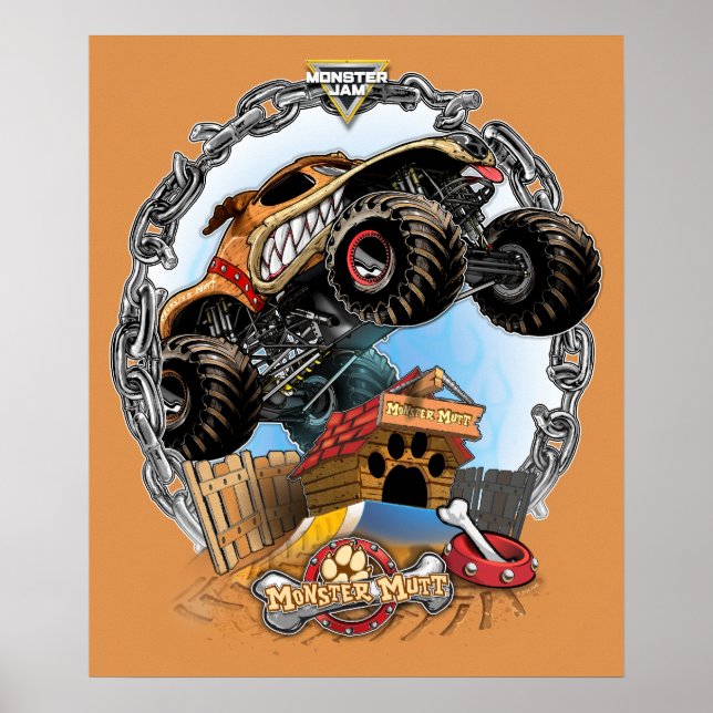 Monster Jam Monster Mutt Poster (Front)