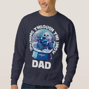 Monster Jam "Smashing Through the Snow" Sweatshirt