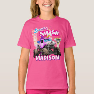 Monster Jam Sparkle Smash - Personalized T-Shirt