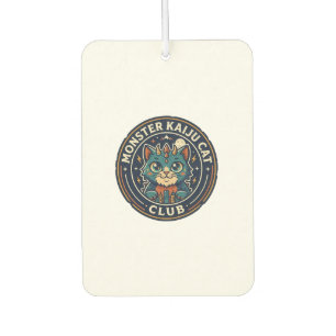Monster Kaiju Cat Cat Graphic Tee Art - Monster Ka Air Freshener