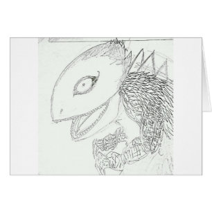 monster lizard cartoon