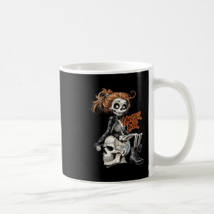 Monster Lover Fun Skeleton Ghoul Cute Vintage Hall Coffee Mug