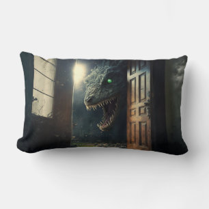 Monster lurk lumbar pillow