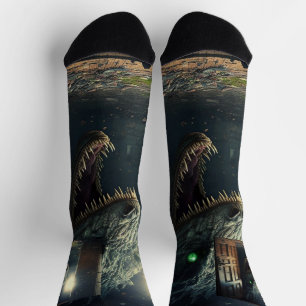 Monster lurk socks