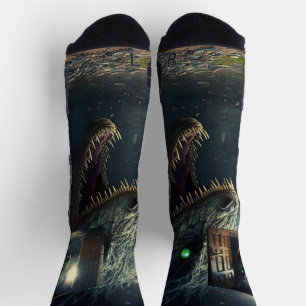 Monster lurk socks