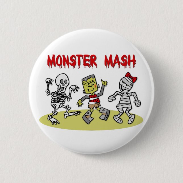 Monster Mash button (Front)
