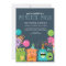 MONSTER MASH KIDS BIRTHDAY PARTY INVITATION invite