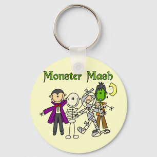 Monster Mash T-shirts and Gifts Keychain